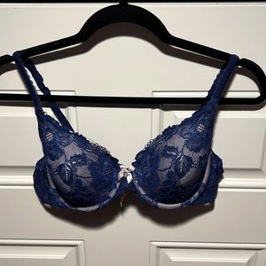 Victoria’s Secret Blue Push Up Bra 36B